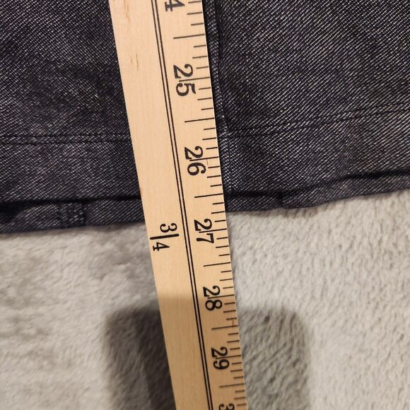 J. Jill Womens Gray Rayon Blend One Button Stretch Jacket Blazer Size S Petite - Picture 10 of 10